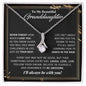 Gifts For Granddaughter - To My Granddaughter Necklace