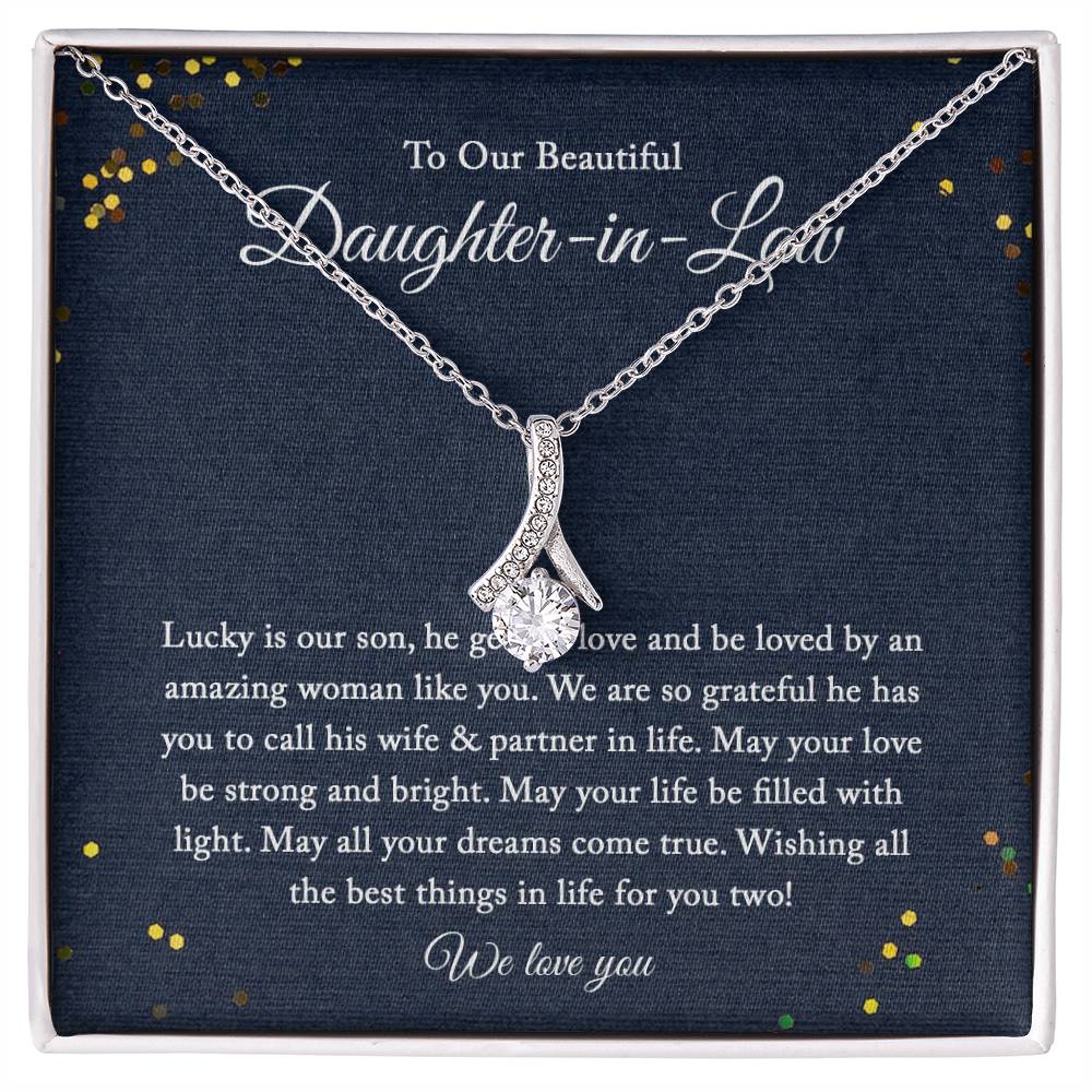Daughter in Law Gift - Necklace Gift for Daughter-In-Law