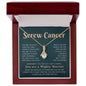 Encouragement Gifts for Women, Cancer Survivor Necklace, Inspirational Sympathy Cheer Up Gifts