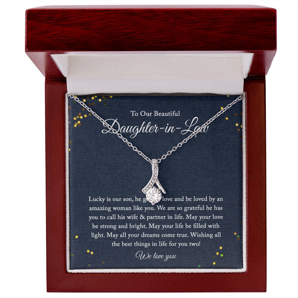 Daughter in Law Gift - Necklace Gift for Daughter-In-Law