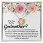Godmother Proposal Gift - Love Knot Necklace