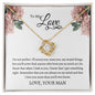 Love Knot Necklace Gift For Her