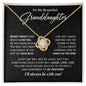 Gift For Granddaughter - Love Knot Necklace