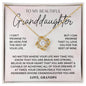 Gifts For Granddaughter From Grandpa - To My Granddaughter Necklace From Grandad