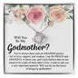 Godmother Proposal Gift - Love Knot Necklace