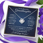 Gifts For Granddaughter - To My Granddaughter Necklace