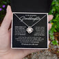 Gift For Granddaughter - Love Knot Necklace