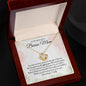 Personalized Gift for Bonus Mom - Love Knot Necklace