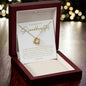 Gift For Granddaughter - Love Knot Necklace