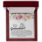 Godmother Proposal Gift - Love Knot Necklace