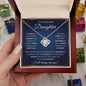 To My Daughter Gifts From Dad - Daughter Jewelry For Christmas, Thanksgiving, Birthday, Graduation, Wedding