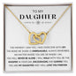 To My Daughter Necklace - Daughter Gift - Love You Forever