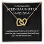 Stepdaughter Necklace, Christmas Gifts For Bonus Daughter