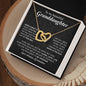Gift For Granddaughter - Interlocking Hearts Necklace