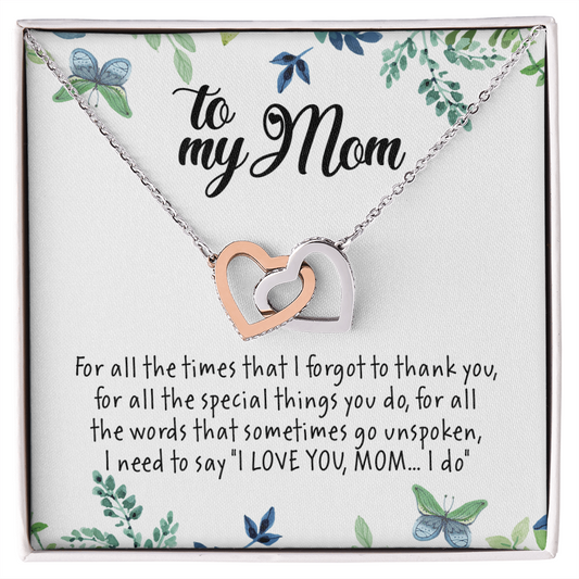 Necklace For Mother From Son, Jewelry Gifts for Mother's Day