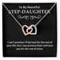 Stepdaughter Necklace, Christmas Gifts For Bonus Daughter