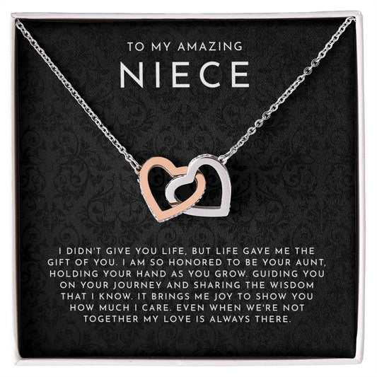 To My Niece Necklace, Special Niece Jewelry, Niece Keepsakes - SO-NI1