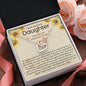 Daughter Gift From Mom - Interlocking Hearts Necklace