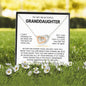 To My Granddaughter Necklace From Grandpa