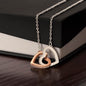 To My Daughter Gifts From Dad - Daughter Necklace Gift For Christmas, Thanksgiving, Birthday, Graduation, Wedding