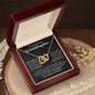 Gift For Granddaughter - Interlocking Hearts Necklace
