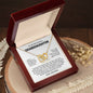 To My Granddaughter Necklace From Grandpa