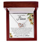 To My Niece Necklace, Special Niece Jewelry, Niece Keepsakes