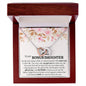 To My Bonus Daughter Necklaces, Stepdaughter Gifts