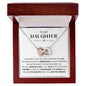 To My Daughter Necklace - Daughter Gift - Love You Forever