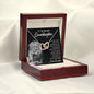 Gifts For Granddaughter From Grandpa - To My Granddaughter Necklace Gift Set