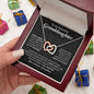Gift For Granddaughter - Interlocking Hearts Necklace
