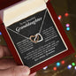 Gift For Granddaughter - Interlocking Hearts Necklace