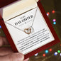 To My Daughter Necklace - Daughter Gift - Love You Forever