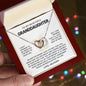 To My Granddaughter Necklace From Grandpa