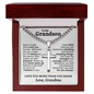 To My Grandson Gift From Grandma - Artisan Cross Gift Set