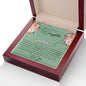 Gifts For Daughter - To My Daughter Name Necklace