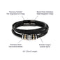 Promise Bracelet Gift For Him - Love You Forever