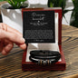Promise Bracelet Gift For Him - Love You Forever