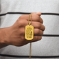 Gift For Dad - #1 Man Engraved Dog Tag
