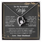To My Wife Gift from Husband - Necklace Gifts for Wife on Anniversary