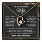 To My Wife Gift from Husband - Necklace Gifts for Wife on Anniversary