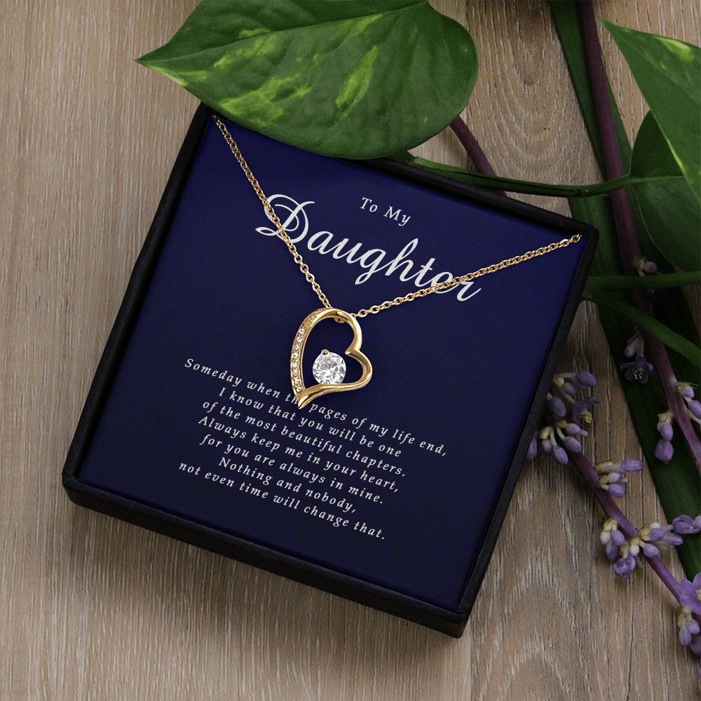 To My Daughter Gifts - Daughter Jewelry For Christmas, Thanksgiving, Birthday, Graduation, Wedding
