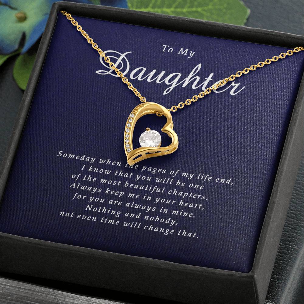 To My Daughter Gifts - Daughter Jewelry For Christmas, Thanksgiving, Birthday, Graduation, Wedding