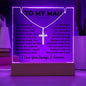 To My Man - Keepsake Acrylic Necklace Bundle - A105