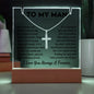 To My Man - Keepsake Acrylic Necklace Bundle - A105