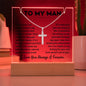 To My Man - Keepsake Acrylic Necklace Bundle - A105