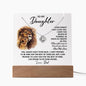 Daughter Gift From Dad - Keepsake Acrylic Necklace Bundle - A59