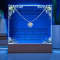 Gift for Mom from Bride - Keepsake Acrylic Necklace Bundle - A81