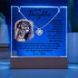 Daughter Gift From Dad - Keepsake Acrylic Necklace Bundle - A59