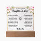Future Daughter In Law Gift - Keepsake Acrylic Necklace Bundle- A89